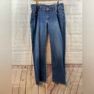 Jag Jeans Low Rise Boot Leg Womens Plus Size 16 5 Pocket Medium Wash Jeans